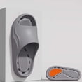 thumbnail image 5 of Cozy Water Slide In Home Slippers For Couples Open Toe Indoor Bath Spa Slippers With Sole, 5 of 5
