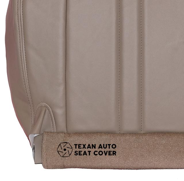 Driver Side Bottom Cloth Seat Cover For Chevy Express Van 2003-2014 – Tan, Direct Fit, US Made