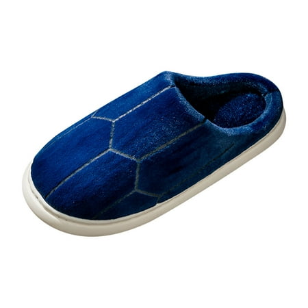 

Youmylove Men Slippers Couple Men Winter Indoor Home Plus Velvet Warm Thick Bottom Non-Slip Cotton Slippers Zapatos De Hombre