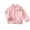 Pink, variant on Eltusu Toddler Girls Fleece Jackets, Stand-up Collar Mid-weight Zip up Thermal Winter Outerwear Pink Size 5 T