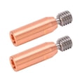 thumbnail image 3 of Boquilla de garganta para impresora 3D de 2 piezas, aleación de titanio, cobre bimetálico, para Ender 3, 3 V2, 3 Pro, Hotend, diámetro de 1,75 mm, 3 of 12