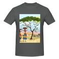 thumbnail image 4 of Bingfone African Women Men'S Loose Fit Short-Sleeve Pocket T-Shirt, 4 of 7