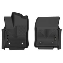 Husky Liners 15261 Weatherbeater Floor Mats Fit 2020-2025 Hyundai Palisade - Front - Black - 2 Pc