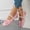 Pink, variant on Plus Size Square Toe Lace Trim Comfortable Women's Casual & Dress Shoes Daily Wear Spring Summer Wide Width Office Work White 7.5
