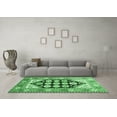 thumbnail image 3 of Ahgly Company Indoor Rectangle Persian Emerald Green Traditional Area Rugs, 4' x 6', 3 of 4