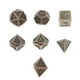 thumbnail image 4 of de dados de aleación de múltiples caras de 8 piezas con portavasos de material cuero para Hugo Dados de juego poliédricos, 4 of 10