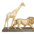 thumbnail image 6 of DecMode 4"W, 12"H Polystone Glam Sculpture, Gold, 1-Piece, 6 of 9