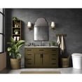 thumbnail image 4 of Elegant Kitchen and Bath Alden 54 inch Single Bathroom Vanity in Chestnut Brown, 4 of 10
