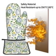 thumbnail image 5 of Gaeub Vintage Utensils Print Oven Mitts and Pot Holders Sets of 2,Heat Resistant Pad,Cooking Gloves, for Baking BBQ Home Decor, 5 of 7