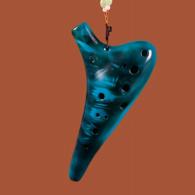 Ocarina de 12 agujeros Alto C melodía escuela principiante enseñanza Ocarina instrumento musical de 12 agujeros