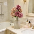 thumbnail image 1 of Artificial 6-headed Chrysanthemum Bouquet Small Bouquet Wedding Bridal Bouquet Artificial Flower Arrangement Setting., 1 of 6