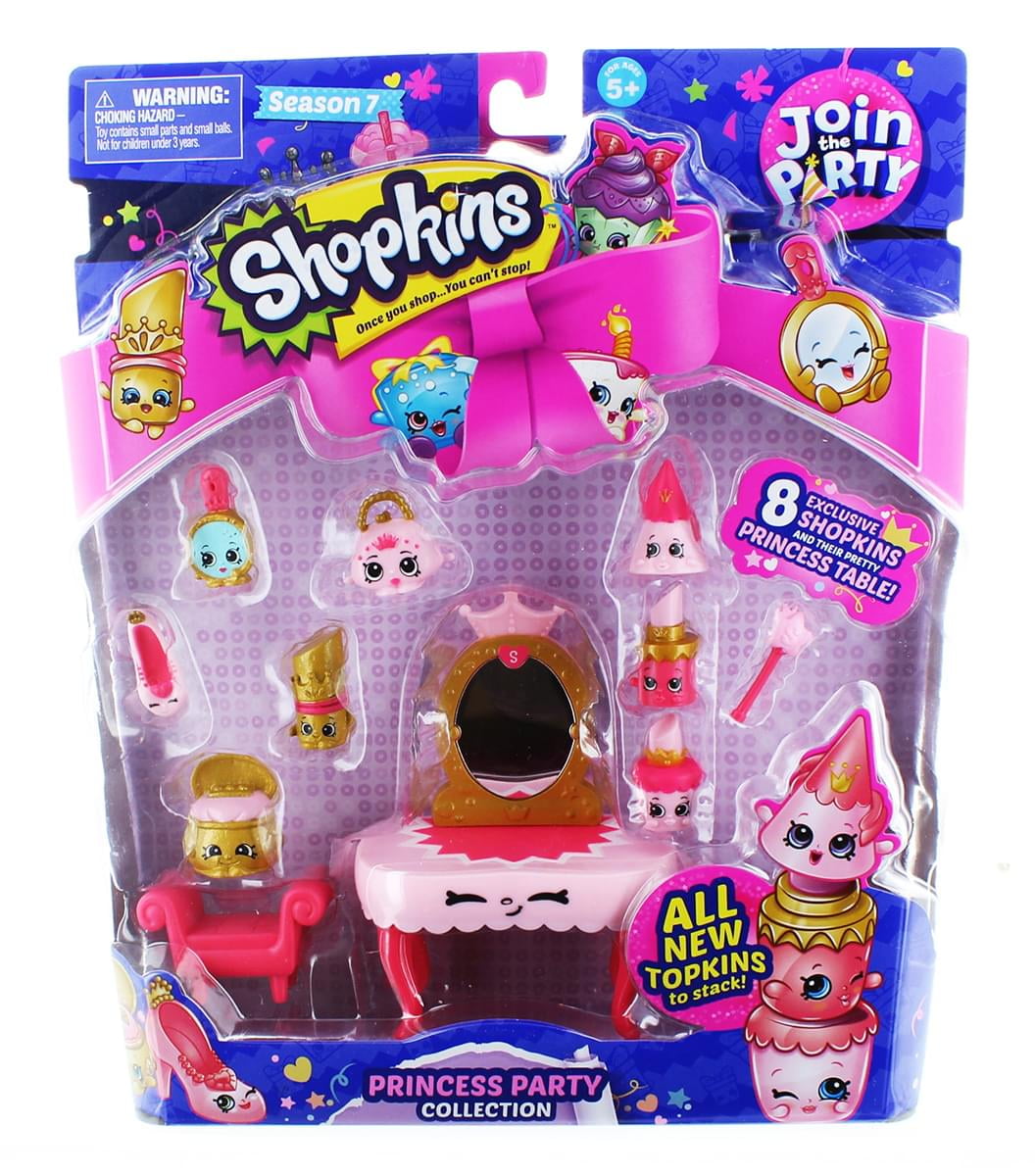 Shopkins Season 7 Theme Pack - Princess Party - Walmart.com