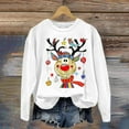 thumbnail image 6 of Womens Casual Long Sleeve Graphic Tee Shirts Crew Neck Sweatshirts Pullover Tops For Women, 6 of 7