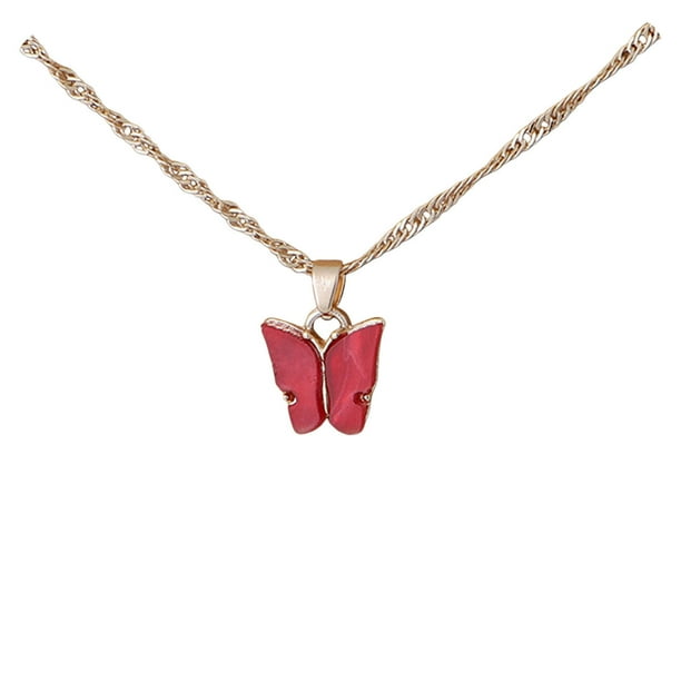 Colgante Joyería Clavícula Colgante Collar Cadena Accesorios Acrílico