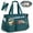 Dark Green, variant on Teacher Tote Bag 15.6 inch Laptop Bag Work Bags for Women Nurse Tote Professional Computer Messenger Shoulder Bags Laptop Briefcase for Office,College,Nursing