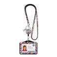 thumbnail image 1 of YUANOU Rhinestone Badge Holder ID Lanyard Bling Crystal Necklace Strap Badge Card Holder Retractable Hanging Rope Work Card Case(Multicolor)Horizontal card, 1 of 7