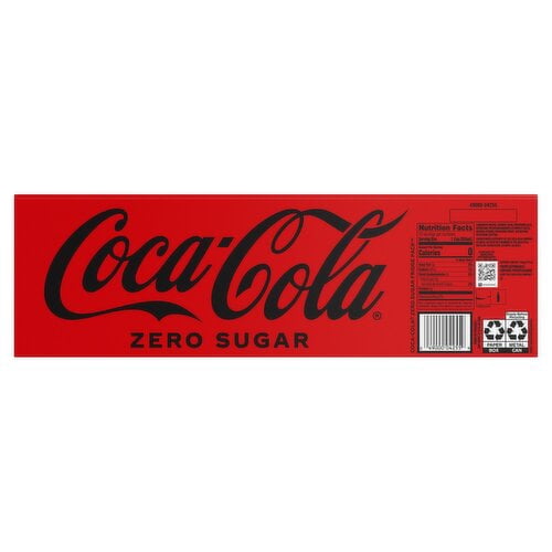 2 Pack - Coca-Cola Zero - 12-12 Fl. Oz. Package May Vary