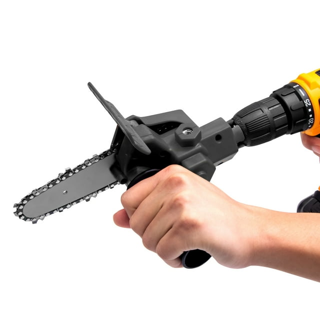 Adaptador De Motosierra Convertidor de taladro eléctrico de 6 pulgadas motosierra de taladro eléctrico portátil para carpintería Sywqhk Para estrenar