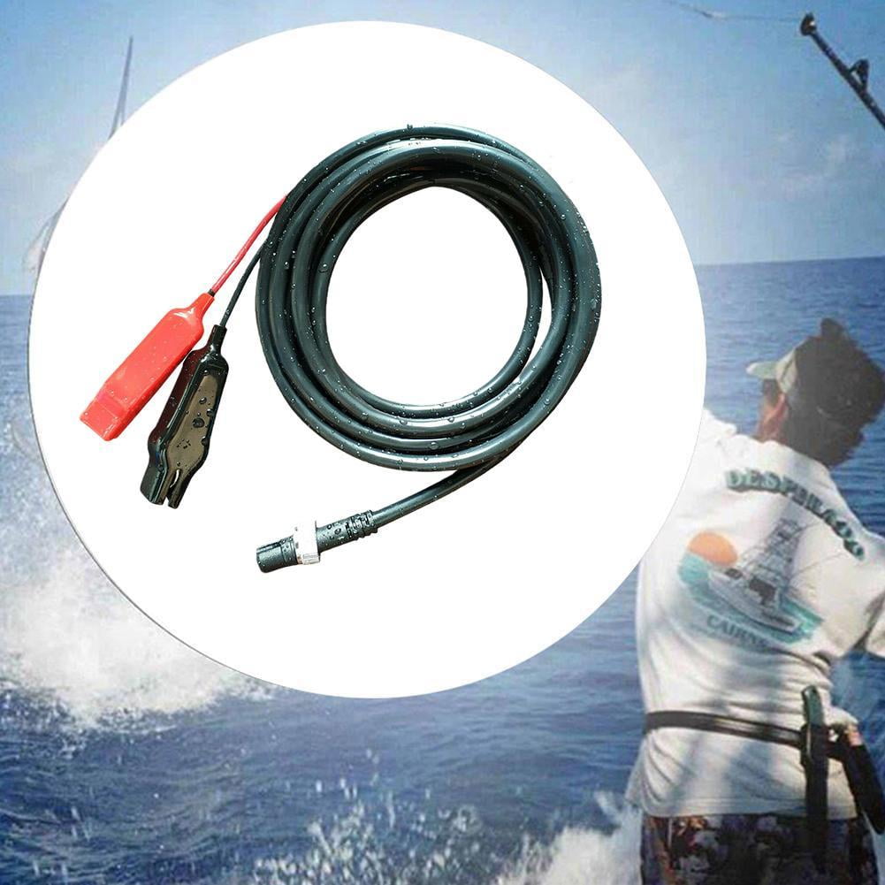 Portable Electric Fishing Reel Power Cord Cable Connectors For Daiwa Kit  I7B0 