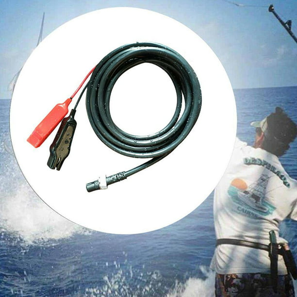 Portable Electric Fishing Reel Power Cord Cable Connectors Kit_