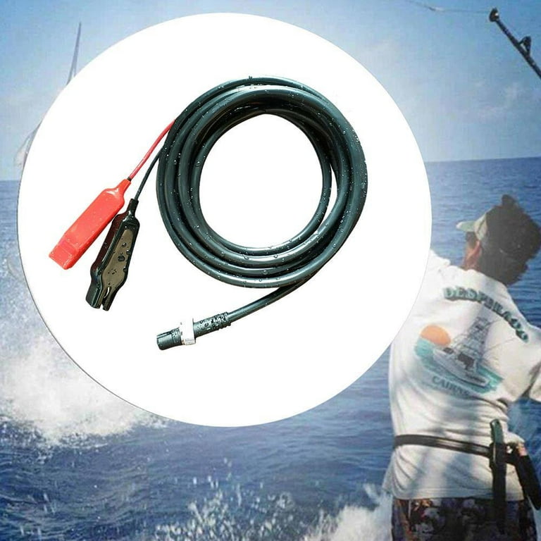Portable Electric Fishing Reel Power Cord Cable Connectors Kit for
