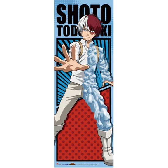 My Hero Academia- Todoroki Battle Suit Human Size Se Wall Scroll