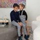 thumbnail image 3 of Ap Boys Mix N Match-Conjunto de ropa para niños, suéter de tres colores, Polo, pantalones y monos a cuadros estirados para bebés, otoño 2024, #7703, 3 of 4
