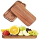 thumbnail image 1 of Bandeja de madera para servir (3 unidades), bandeja rústica para servir alimentos, bandeja decorativa de madera., 1 of 7