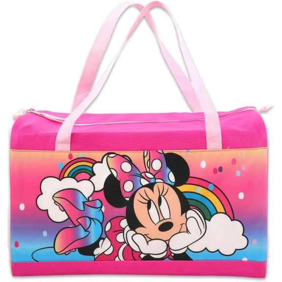 Disney Minnie Mouse Duffel Bag Overnight Carry-On Travel And Sports Bag
