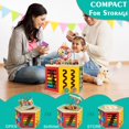 thumbnail image 4 of Activity Cube WOODMAM Farm Animal 9 en 1 Montessori para niños pequeños, 4 of 7
