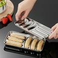 thumbnail image 1 of KAKOWELY 1 Set DIY Hot Mold Stainless Steel Hot Dog Mold for Family Cooking, 1 of 1