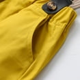 thumbnail image 7 of Gubotare Toddler Suit Set Toddler Boys Print Shorts Sets 2Pcs Summer Outfits Button Up Short Sleeves Shirt and Shorts Suit 3 6 9 12 18 24 Months 2T 3T 46T (Gold,3-4 Years), 7 of 7