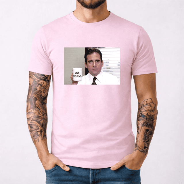 T-Shirt Michael Scott Uga S à 5TG Fabriqué aux États-Unis