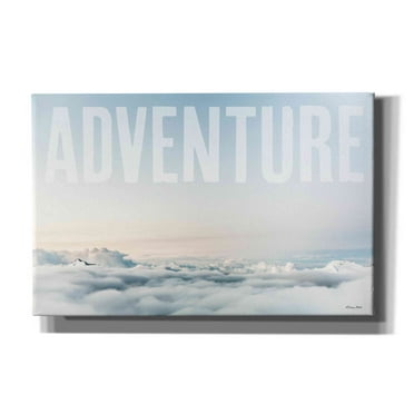 Epic Graffiti 'Adventure' by Susan Ball, Canvas Wall Art, 40"x26"
