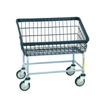 R&B Wire Products Dura-Seven Large Front Load Wire Laundry Cart