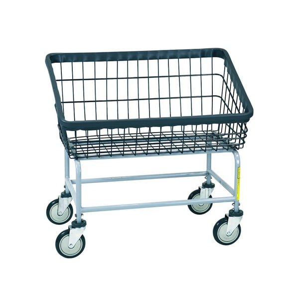 R&B Wire Products Dura-Seven Large Front Load Wire Laundry Cart