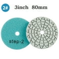 thumbnail image 1 of 1Pc 3 Inch 80Mm Dry/Wet Diamond 3 Steps Polishing Pads Granite Polishing Tool, 1 of 6