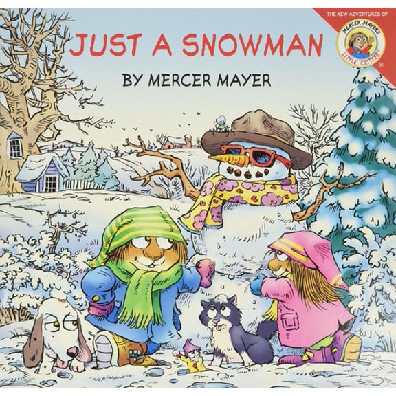 Pre-Owned Just a Snowman [With Stickers] (Paperback) 006053947X 9780060539474