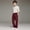 Red, variant on Boys Cargo Sweatpants Elastic High Waisted Joggers Sweatpants Hiking Joggers Pants for Teen Boys Summer Clothes (Brown,150)
