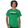 thumbnail image 5 of Entitled Millennial Funny Sarcastic Men's Graphic T Shirt Tees Brisco Brands L, 5 of 6