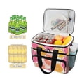 thumbnail image 2 of FORMRS Insulated Cooler Bag 24 Cans Capacity Soft Leakproof Lunch Box with Side Pockets, Orange Grapefruit Slices, 2 of 7