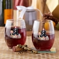 thumbnail image 3 of Happy Mother's Day Newfoundland with Sweets and Flowers at a Picnic 15oz Stemless Wine Glass Mug Newfie Dog Lover Gifts Wine Glasses Cup - 13005, 3 of 5