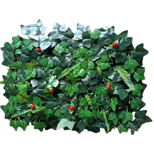 Plantas Artificiales, Seto Verde, Panel De Pared, Alfombrilla De Cobertura De Privacidad Para Balcón, Decoración De Valla De Jardín Yuarrent HA042601-01