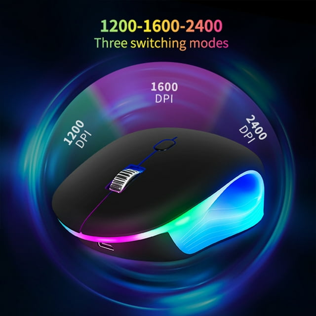 VONKY Souris Bluetooth Portable et Légère pour Performance Sans Fil Apparence à la Mode ABS Vert