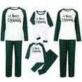 thumbnail image 4 of Odeerbi Matching Family Christmas Pajamas Sets Parent-Child Xmas Warm Two-piece Set Kid Home Wear Printed Jammies Set Loungewear Sleepwear for Kids, 4 of 6