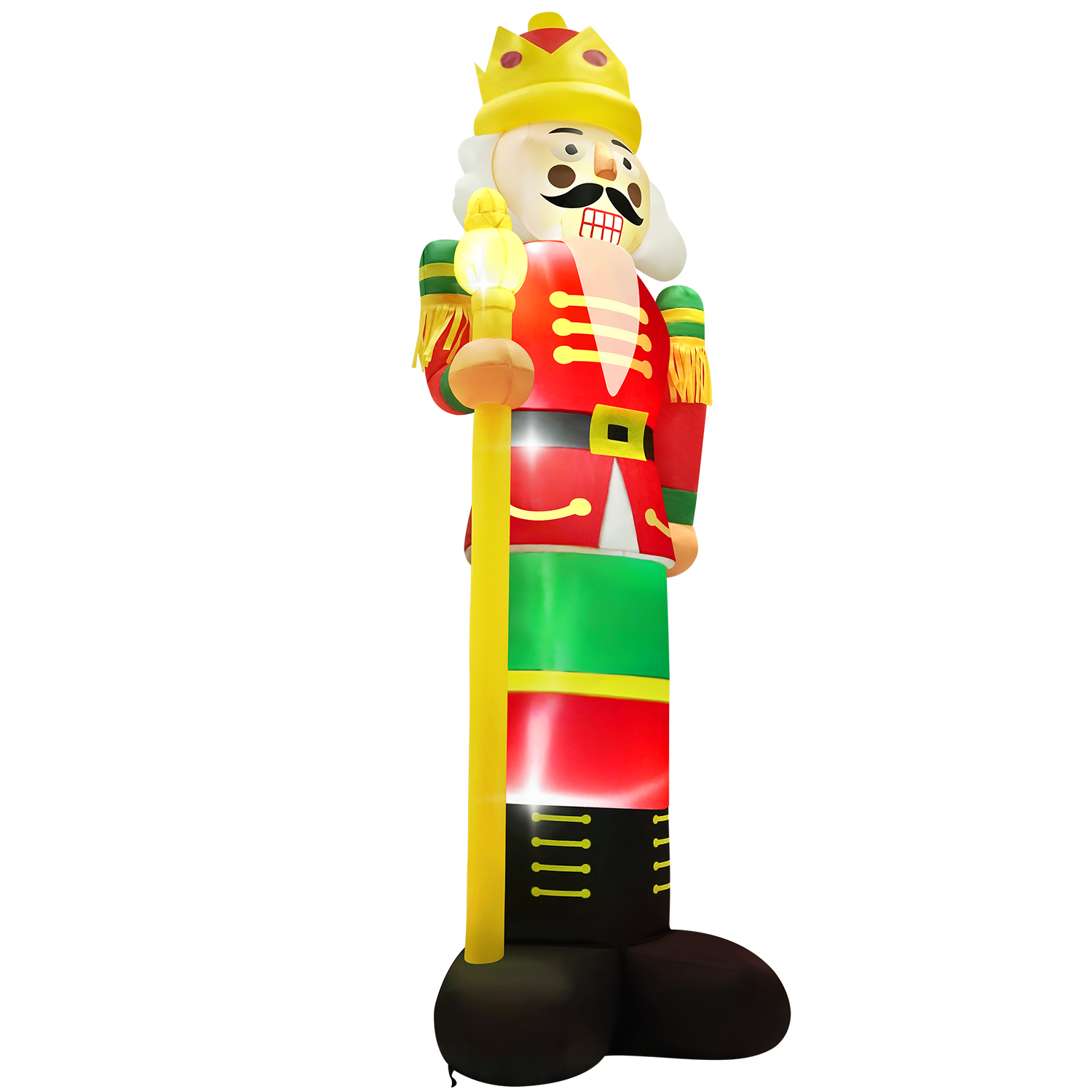 Yexmas 12 Ft. Inflatable Nutcracker Soldier With LED Lights photo 4