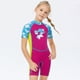 thumbnail image 3 of Naiovety Traje de Surf de una pieza para niños de 2,5 MM que mantiene el calor a prueba de frío y prevención de arañazos para niñas, Deportes acuáticos rojo púrpura XXL, 3 of 6