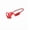 X8pro red, variant on Xiaoyou X8 Bone Conduction Headphones, IPX8 Waterproof Open Ear Bluetooth 5.4 Sports Headset for Swimming Running