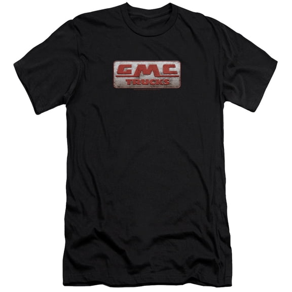 Gmc - Beat Up 1959 Logo - Premium Slim Fit Short Sleeve Shirt - Medium