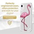 thumbnail image 2 of Case Yard iPhone-XR Case Clear Soft & Flexible TPU Ultra Low Profile Slim Fit Thin Shockproof Transparent Bumper Protective Cover Drop Protective Cell Phone Cases (Classic Flamingo), 2 of 8